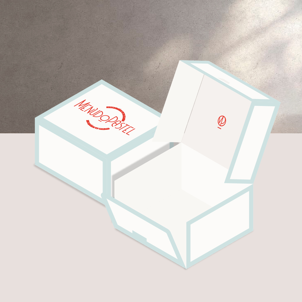 Caja con frontal abatible. TS