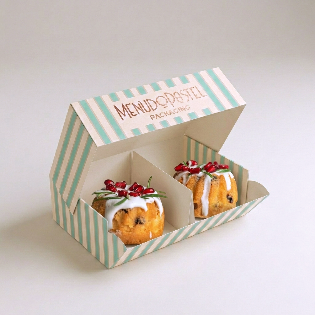 Caja con tapa y frontal abatible